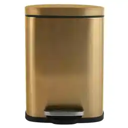 Möbelix Treteimer Akira 5l Goldfarben Metall LxBxH: 21,4x17,6x30 cm Angebot