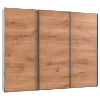 Möbelix Schwebetürenschrank 300cm Level, Weiß/eiche Dekor Angebot