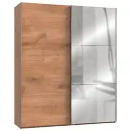 Möbelix Schwebetürenschrank 200cm Level, Eiche Dekor Angebot