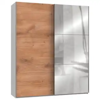 Möbelix Schwebetürenschrank B: 200 Cm Level 36a Weiß/eiche Dekor Angebot