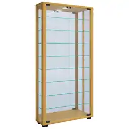 Möbelix Vitrine Lumo Buchefarben B: 59 cm Angebot