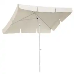 Möbelix Sonnenschirm Ibiza BxHxT: 120x225x180 cm Naturfarben Angebot