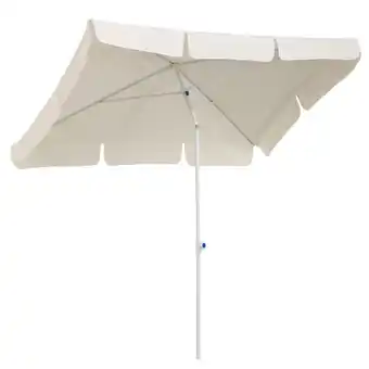 Möbelix Sonnenschirm Ibiza BxHxT: 120x225x180 cm Naturfarben Angebot
