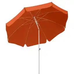 Möbelix Sonnenschirm Ibiza BxHxT: 200x215x200 cm Terracotta Angebot