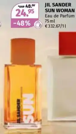 Müller Jil sander sun woman eau de parfum Angebot