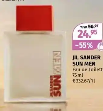 Müller Jil sander sun men eau de toilette Angebot