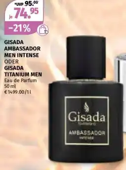 Müller Gisada ambassador men intense Angebot