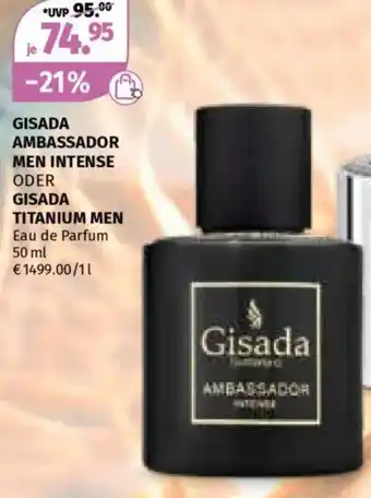 Müller Gisada ambassador men intense Angebot