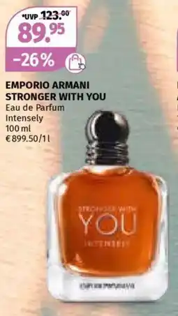 Müller Emporio armani stronger with you Angebot