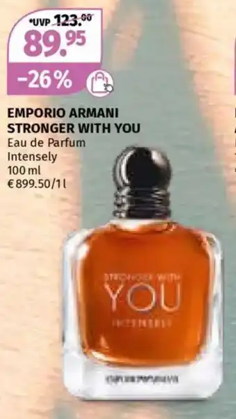 Müller Emporio armani stronger with you Angebot
