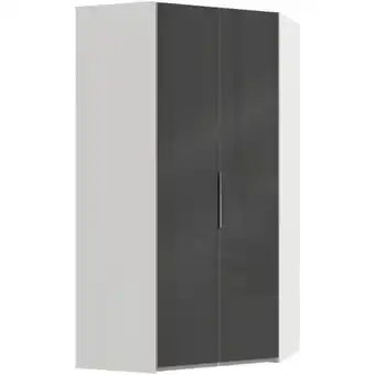 Möbelix Eckschrank 120cm Level, Grau/weiß Angebot