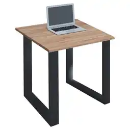 Möbelix Schreibtisch Lona Sonoma Eiche/Schwarz B: 50 cm Angebot