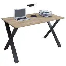 Möbelix Schreibtisch Lona Sonoma Eiche/Schwarz B. 50 cm Angebot