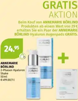 Müller 2-Phasen Hyaluron Shake Angebot