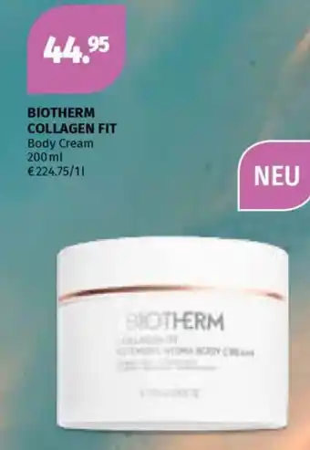 Müller Biotherm collagen fit body cream Angebot