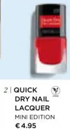 Müller Quick dry nail lacquer Angebot