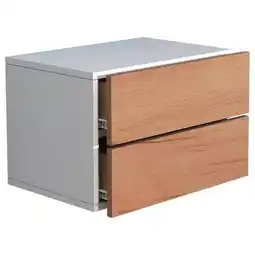 Möbelix Nachtkästchen Usal L B: 45 Cm Weiß/eiche Dekor Angebot