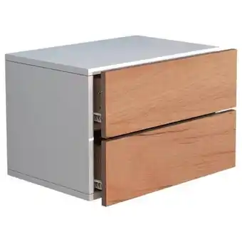Möbelix Nachtkästchen Usal L B: 45 Cm Weiß/eiche Dekor Angebot