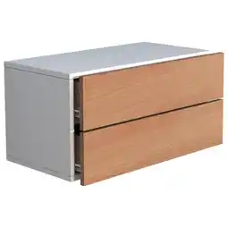 Möbelix Nachtkästchen Usal L B: 60 Cm Weiß/eiche Dekor Angebot