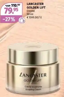 Müller Lancaster golden lift creme Angebot