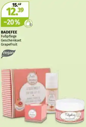 Müller Badefee fußpflege geschenkset grapefruit Angebot