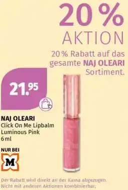 Müller Click On Me Lipbalm Luminous Pink Angebot