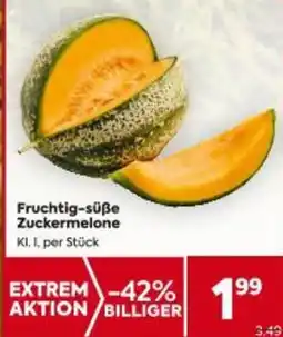 Billa Fruchtig-süße Zuckermelone Angebot