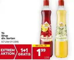 Billa Yo Sirup div. Sorten Angebot