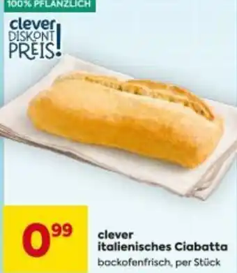 Billa clever italienisches Ciabatta Angebot