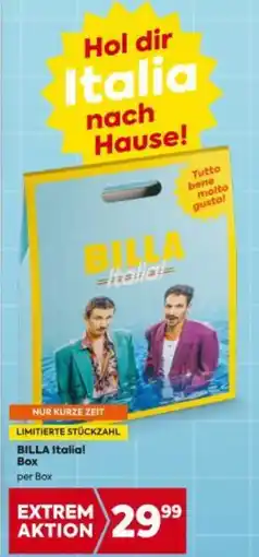 Billa Billa italia box Angebot