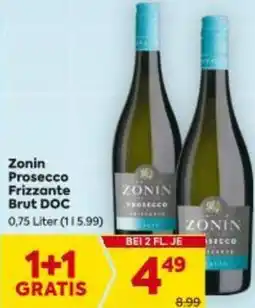Billa Zonin prosecco frizzante brut doc Angebot