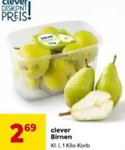 Billa clever Birnen Angebot