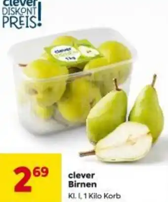 Billa clever Birnen Angebot