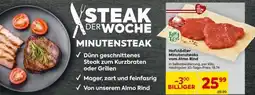 Billa Hofstädter Minutensteaks Von unserem Almo Rind Angebot