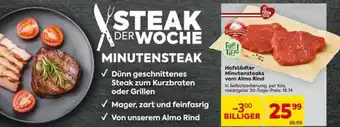 Billa Hofstädter Minutensteaks Von unserem Almo Rind Angebot