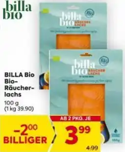 Billa BILLA BIO Bio- Räucher- lachs Angebot
