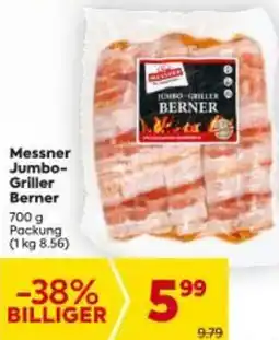 Billa Messner Jumbo- Griller Berner Angebot