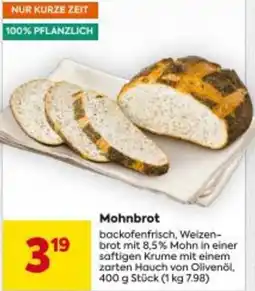 Billa Mohnbrot Angebot