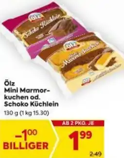 Billa Ölz Mini Marmor- kuchen od Schoko Küchlein Angebot