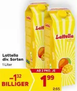 Billa Lattella div. Sorten Angebot