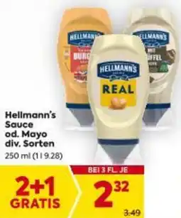 Billa Sauce od. Mayo div. Sorten Angebot