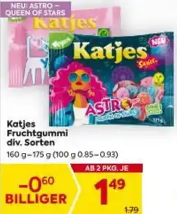 Billa Katjes Fruchtgummi div. Sorten Angebot