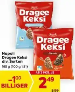 Billa Napoli Dragee Keksi div. Sorten Angebot