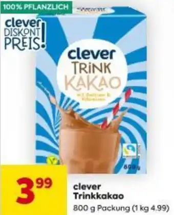 Billa clever Trinkkakao Angebot
