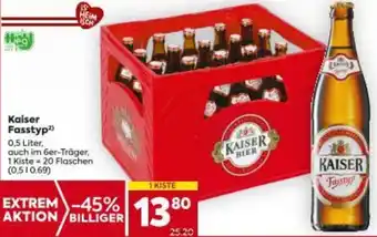 Billa Kaiser Fasstyp² Angebot