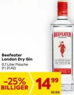 Billa Beefeater London Dry Gin Angebot