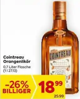 Billa Cointreau Orangenlikör Angebot