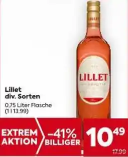 Billa Lillet div. Sorten Angebot