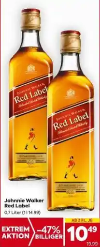 Billa Johnnie Walker Red Label Angebot