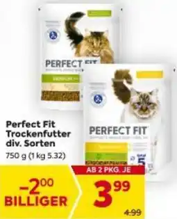 Billa Perfect Fit Trockenfutter div. Sorten Angebot